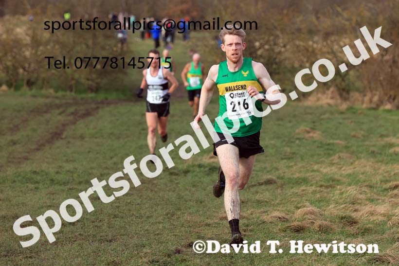 Mens 35 to 64, 2024 NEMAA Cross Country Champs., Wallsend. Photo: David T. Hewitson/Sports for All Pics